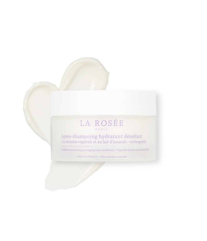 Après-shampoing hydratant démêlant rechargeable