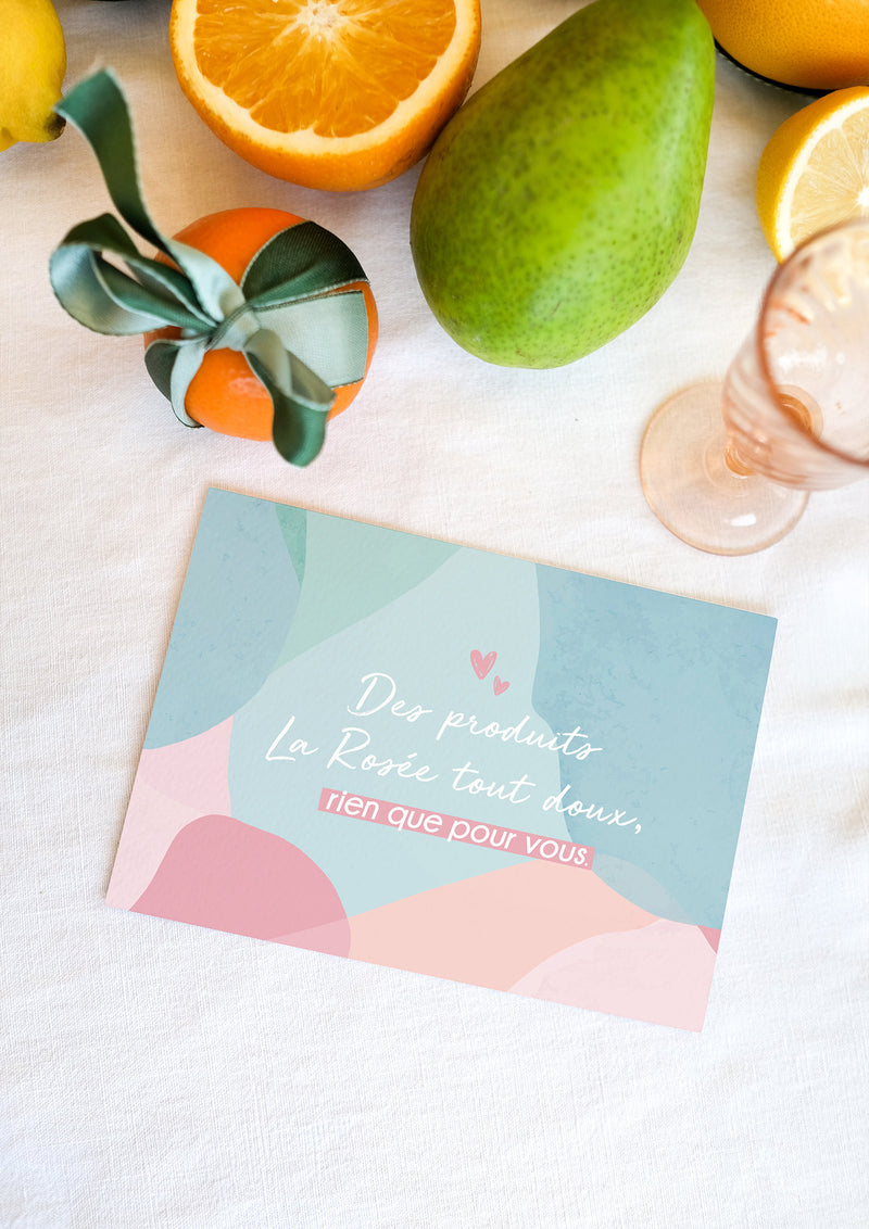 E-carte cadeau La Rosée