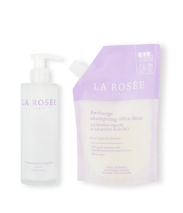 Recharge shampoing ultra-doux La Rosée