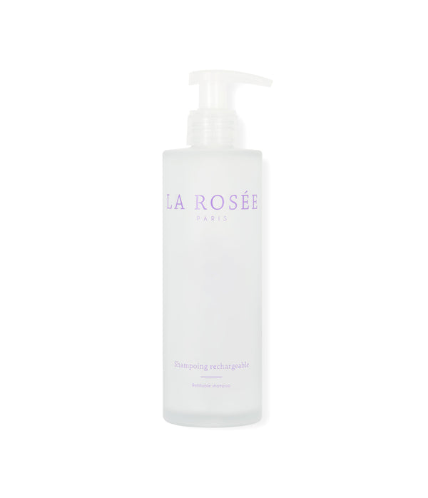 Flacon en verre pour shampoing La Rosée