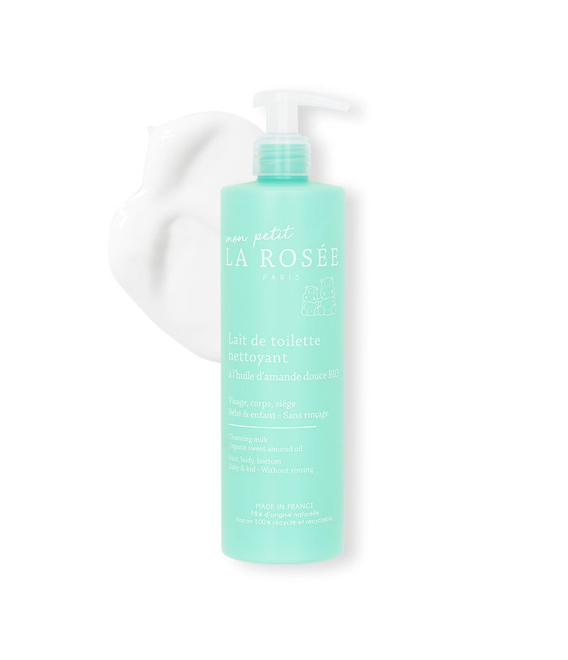 Lait de toilette nettoyant bébé