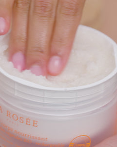 Gommage corps nourrissant texture