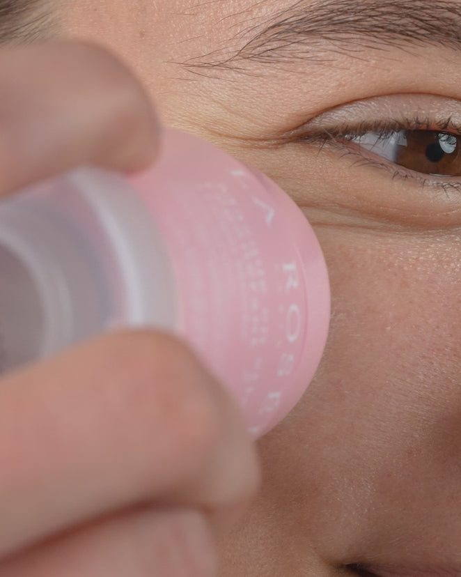 Masque régénérant application